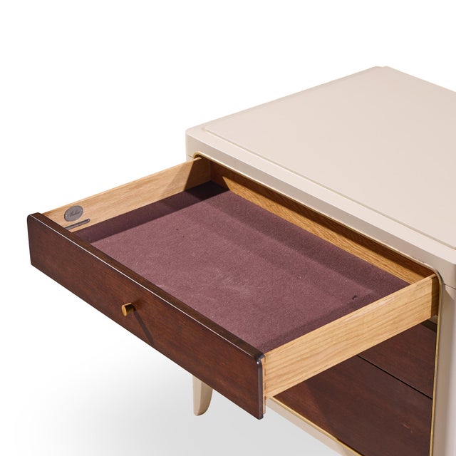 Barbara Barry for Baker Furniture Sofa Corner Side Table Nightstand - Pair For Sale - Image 9 of 14