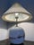 1980s Sakura Table Lamp with Le Klint White Shade by Michael Bang for Holmegaard, Denmark, 1980s For Sale - Image 5 of 13