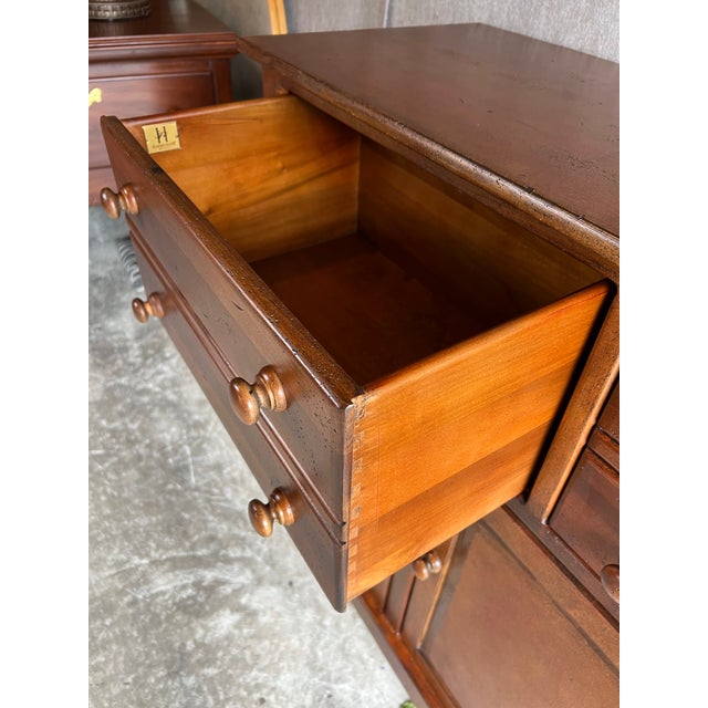 Extra Long and Tall Vintage Habersham American Classical Sideboard or Console Cabinet For Sale In Washington DC - Image 6 of 12