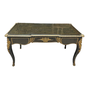 Fine 19th Century French Louis XV Style Boulle Desk