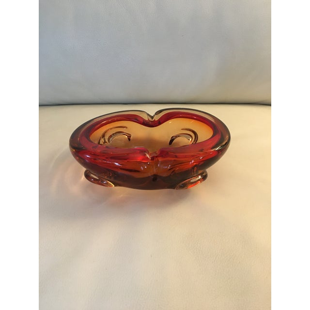 Mid 20th Century Vintage Mid-Century Modern Murano Ashtray For Sale - Image 5 of 5