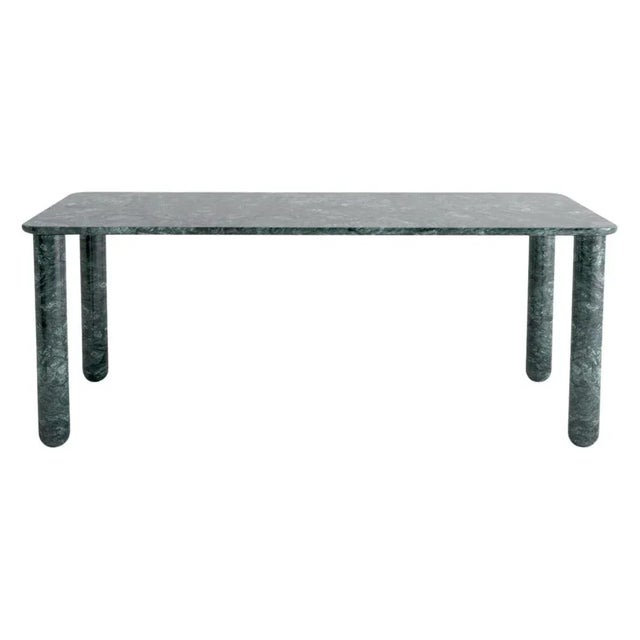 Xlarge Green Marble Sunday Dining Table by Jean-Baptiste Souletie For Sale - Image 9 of 9
