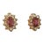 Natural Sapphire and Diamond Stud Earrings 14k W Gold 0.90 TCW Certified $2,490 215609 Nothing says, “I Love you” more...