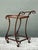 Vintage Glass and Metal Bar Cart For Sale - Image 10 of 12