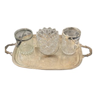 Vintage Mini Ice Bucket Collection- 3 Pieces For Sale