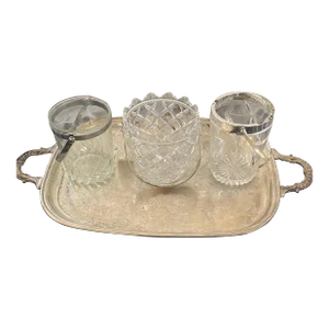 Vintage Mini Ice Bucket Collection- 3 Pieces