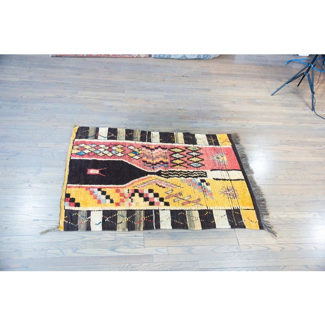 Vintage Moroccan Rug For Sale - Image 4 of 14