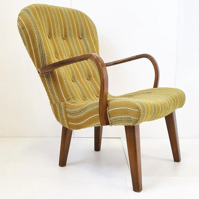 1940s Set of Danish Armchairs in the Style of Philip Arctander, 1940s For Sale - Image 5 of 13