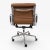 Early 21st Century Eames for Herman Miller Aluminum Group Soft Pad Management Chair - Brown Leather For Sale - Image 5 of 10