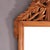 Wood Italian Carved Hardwood Wall Mirror 20th Century For Sale - Image 7 of 12