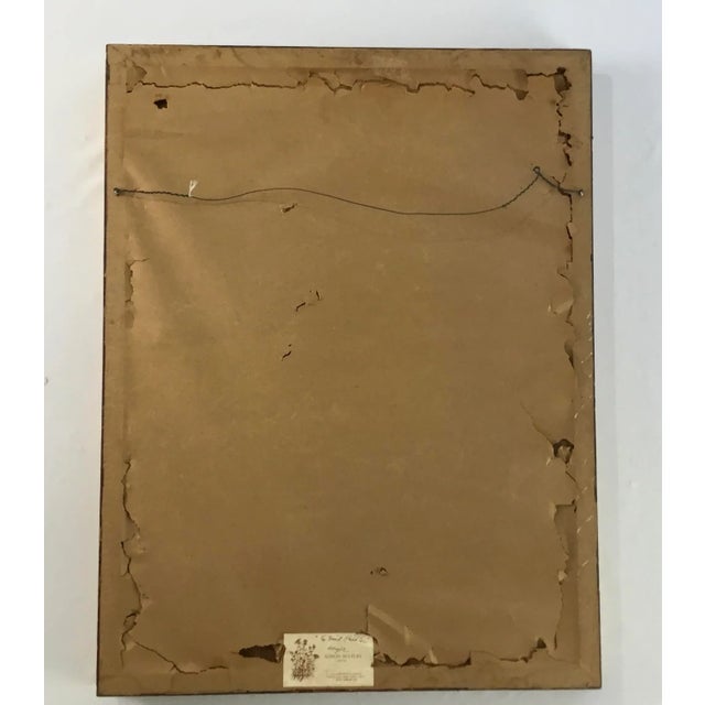 Mexican 1980s “The Fruit Peddler”Acrylic Painting on Board by Alison Waters, Framed For Sale - Image 3 of 10