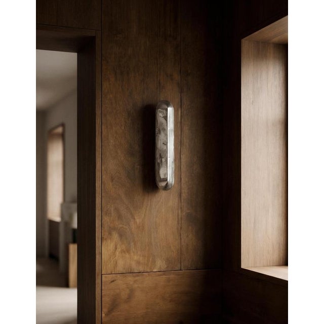 Lv Wall Sconce in Cast Aluminum by Pietro Franceschini For Sale - Image 13 of 15