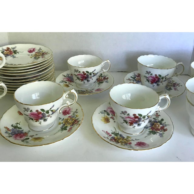 1940s English Royal Cauldon China Set of 70 Pieces | Chairish