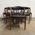 A set of six Model 31 dining chairs designed by Kai Kristiansen for Schou Andersen Møbelfabrik in Denmark. The design is...