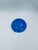 1970s Vintage Blue Glass Bowl, 1975 For Sale - Image 5 of 7