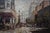 1970s European Street Artist Signed Oil Painting on Canvas For Sale - Image 5 of 12
