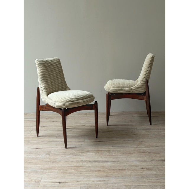 Italian Mid-Century Dining Chairs - A Set of 4 For Sale - Image 9 of 12