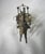 Tribal Antique Djokja Indonesian Silver Carriage With Horse For Sale - Image 3 of 6