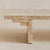 Italian Travertine Veneer Coffee Table with Brass Inlay, 1970s For Sale - Image 10 of 11