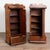 Pair of 19th century Danish column cabinets crafted with mahogany veneer in the late Biedermeier style. Each cabinet...