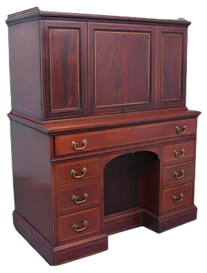 19th Century Mahogany Secretaire / Cabinet