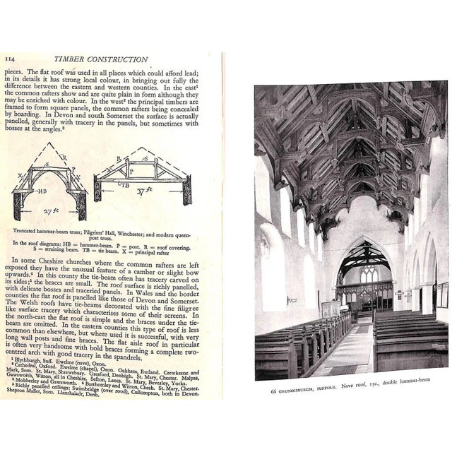 "Local Style in English Architecture an Enquiry Into Its Origin and Development" 1947 Atkinson, T. Dinham For Sale - Image 10 of 10
