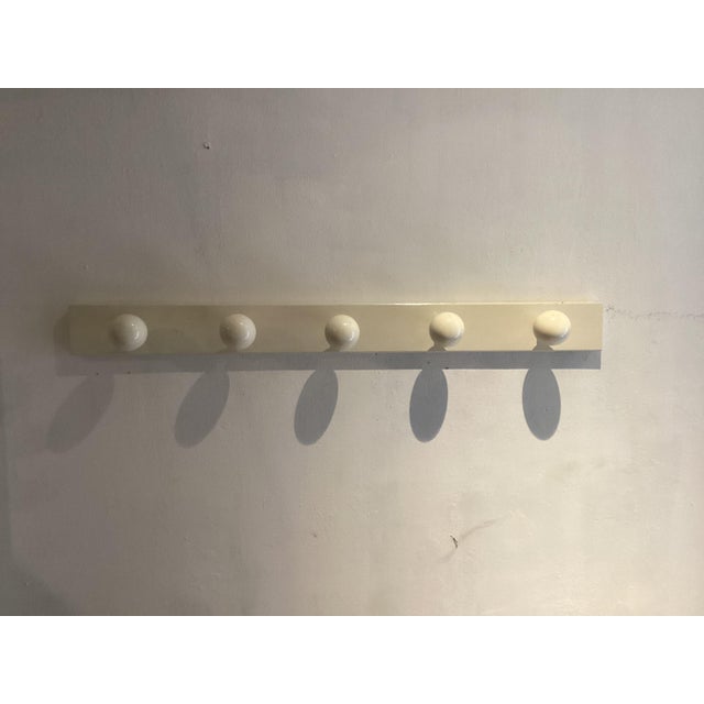 Mid-Century Modern Vintage Coat Rack in Wood, 1960 For Sale - Image 3 of 6