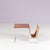 Mid-Century Modern Side Table with Leather Magazine Rack by Brabantia, Netherlands, 1960s For Sale - Image 3 of 7