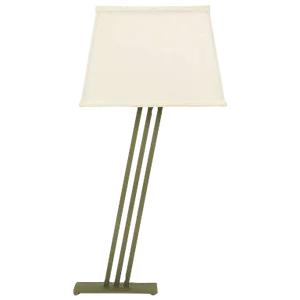 Postmodern Memphis-Style Angled Metal Table Lamp