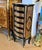 Bring timeless French elegance into your home with this exquisite Boulle-inspired lingerie chest, masterfully handcrafted...