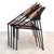 Mid-Century Modern DU41 Chairs by Gastone Rinaldi for Rima, Set of 4 For Sale - Image 3 of 5