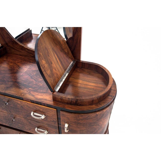 Vintage Art Deco Italian Dressing Table, 1920s For Sale - Image 11 of 18