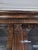 Large English Bookcase in Exotic Wood with Three Glass Doors For Sale - Image 16 of 17