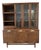 1960s Merton Gershun Designed for American by Martinsville Mid Century Modern China Cabinet/Hutch For Sale