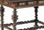 18th-century Portuguese Noble Wood sideboard; 18th-century Noble Wood cabinet; two drawers simulating six; turned legs and...