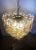 Italian Amber Murano Crostoli Glass Chandelier from Mazzega, 1990s For Sale - Image 17 of 18