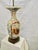 Japanese Japanese Satsuma Vase-Lamp on Wooden Base, Unmarked For Sale - Image 3 of 8