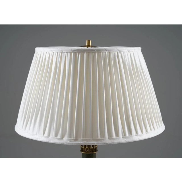 Swedish Modern Table Lamp in Brass attributed to Liberty, 1946 For Sale - Image 4 of 13