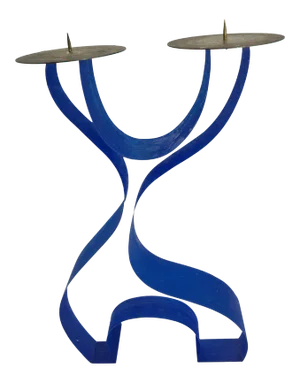 Vintage Cec LePage Lucite Candle Holder Sculpture