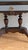 Wood Vintage Mahogany Splay Legged Sofa Table For Sale - Image 7 of 10