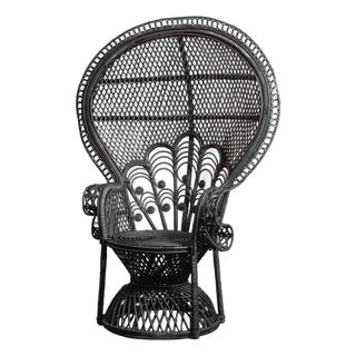 Black Peacock Chair For Sale