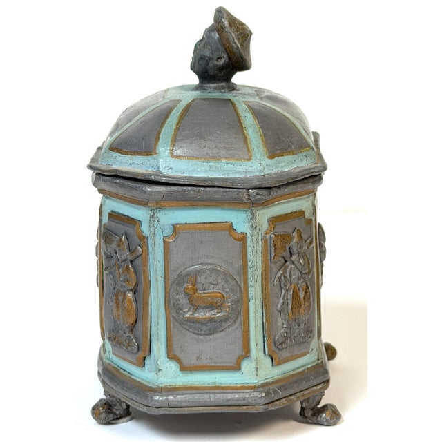 Regency “Brighton Pavilion” Tea Caddy or Tobacco Box England, circa 1820–1830 For Sale - Image 9 of 18