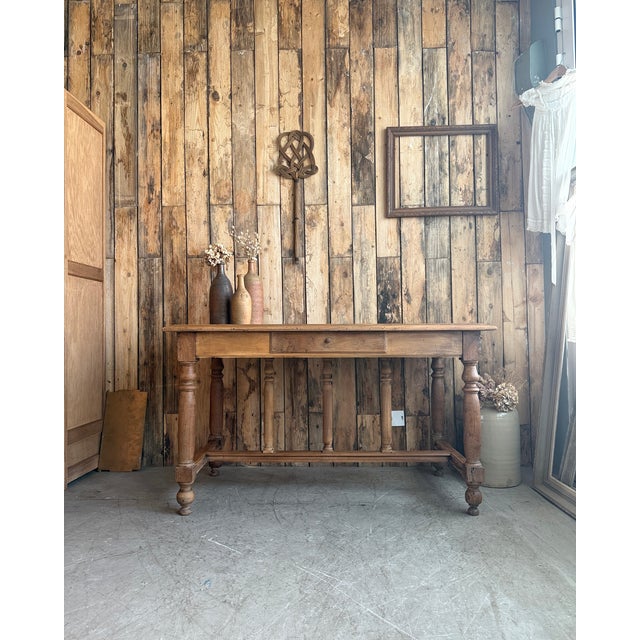 Antique Farmhouse Table, 1890s For Sale - Image 12 of 12