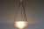 Vintage Art Deco French Pendant Light in Glass, 1920 For Sale - Image 6 of 14