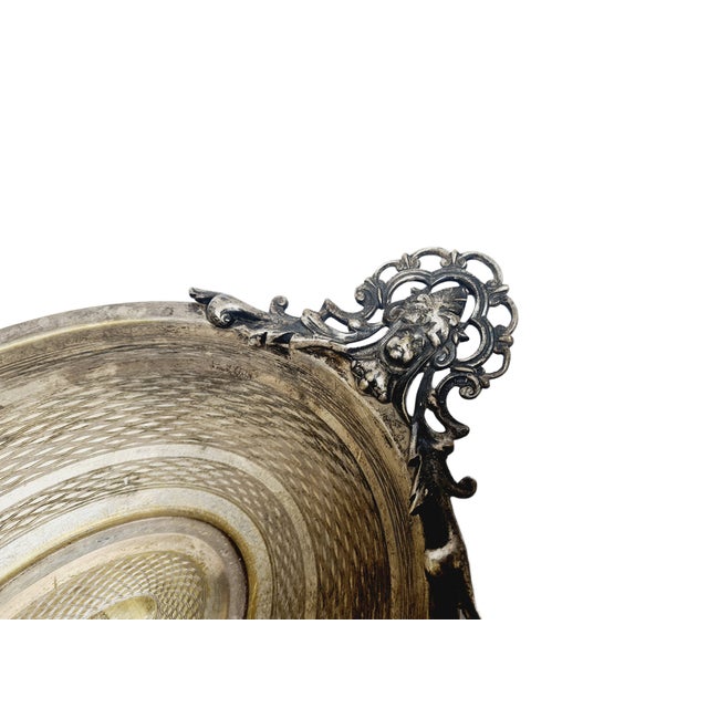Austro-Hungarian Empire Art Nouveau Tray from Argentor, 1900s For Sale - Image 3 of 11