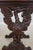 American Black Forrest Carved Walnut Winged Bird Side Table For Sale In Philadelphia - Image 6 of 12