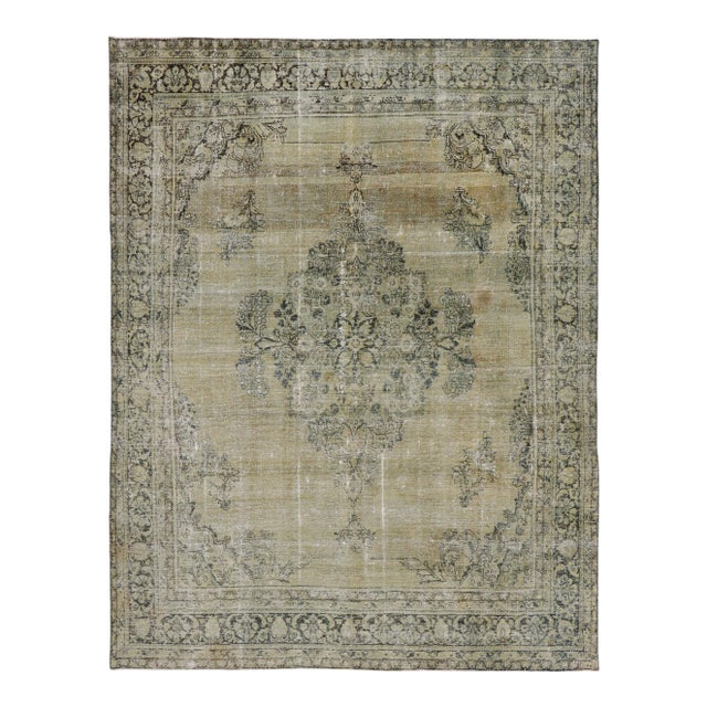 Antique Persian Mahal Rug - 09'06 X 12'04 For Sale