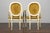 Antique French Louis XVI Style Provincial Painted Loveseat W/ Two Armchairs - Set of 3 For Sale - Image 12 of 13