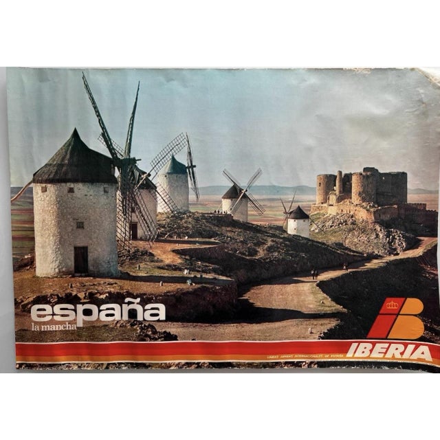 Iberia Posters by Hauser and Menet, 1978, Set of 4 For Sale - Image 3 of 13