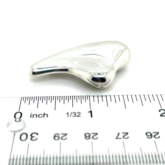 Contemporary 1990s Tiffany & Co Estate Money Clip Silver By Elsa Peritte For Sale - Image 3 of 8